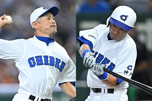 高校女子選抜戦で１番・投手でフル出場したKOBE CHIBENのイチロー氏。写真：金子拓弥（THE DIGEST写真部）