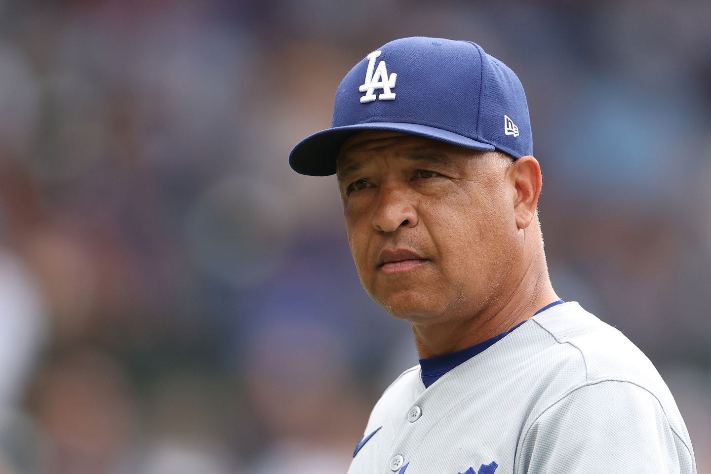 終盤の８、９回に反撃を許し、まさかの逆転サヨナラ負け。ロバーツ監督の采配にも批判が向けられている。(C) Getty Images