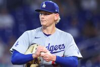 復帰後、安定した投球を披露しているドジャースのシーハン。(C)Getty Images