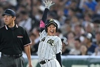 イチロー氏から３安打を放った高校野球女子選抜で神戸弘陵の福田。写真：金子拓弥（THE DIGEST写真部）