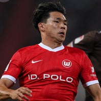 ヴォルフスブルクで今季ノーゴールの塩貝。覚醒に期待したいが。(C) Getty Images
