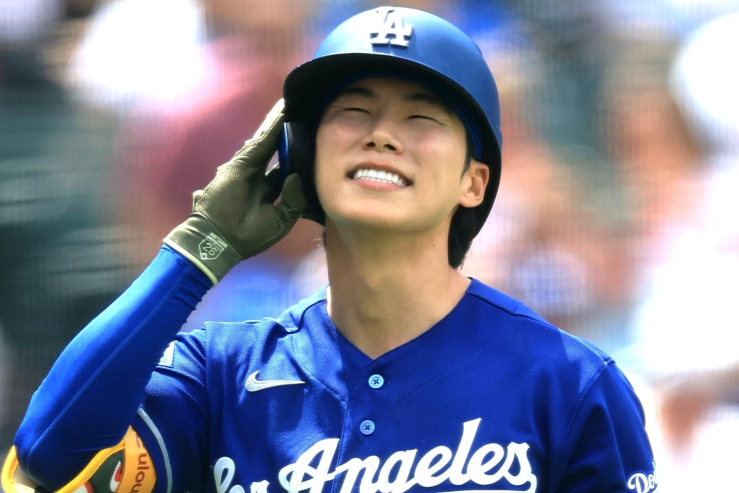 3Aオクラホマのキム・ヘソン。直近４試合は右肘痛で試合に出場していない。(C)Getty Images
