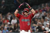 ダイヤモンドバックスでレギュラーに定着したヌートバー。プレーオフ進出へ貢献できるか。(C) Getty Images