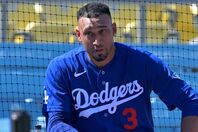 リハビリ登板で苦戦が続くドジャースのディアズ。(C)Getty Images