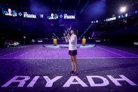 2024、25年とリヤドで開催されたWTAファイナルズ。本来は今年までだった契約が打ち切られたことも、財政難に影響しているという。(C)Getty Images