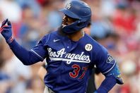 ９月に入り打撃好調のドジャースのT・ヘルナンデス。(C) Getty Images