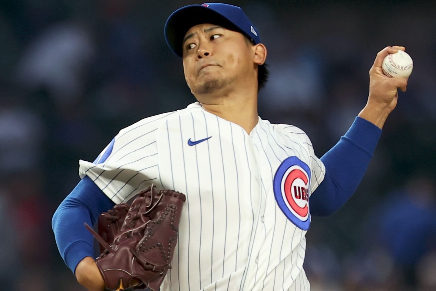 今季11勝目を挙げたカブスの今永。(C)Getty Images