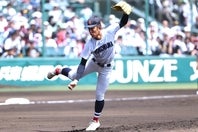 甲子園で下級生時代から活躍してきた横浜高の織田。写真：梅月智史（THE DIGEST写真部）