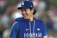 現地９月７日以来、試合への出場がない大谷。(C)Getty Images