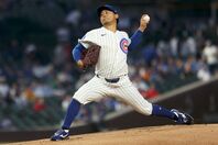 復調した今永がブレーブスを相手に６回１失点の好投。自身３連勝を飾った。(C) Getty Images