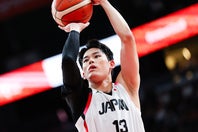 男子バスケ日本代表で活躍する23歳の金近廉。（C)AINAGOC