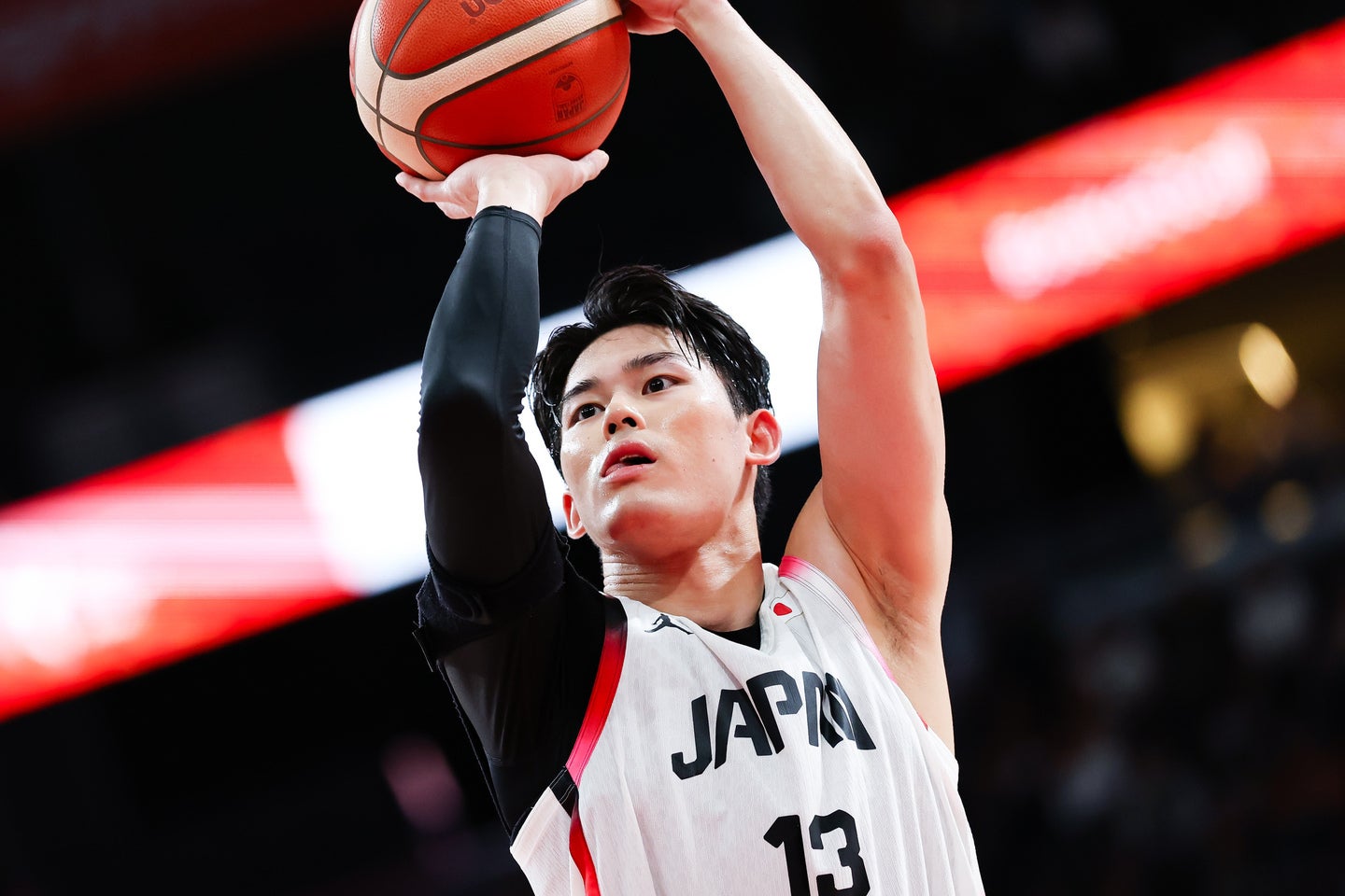 男子バスケ日本代表で活躍する23歳の金近廉。（C)AINAGOC