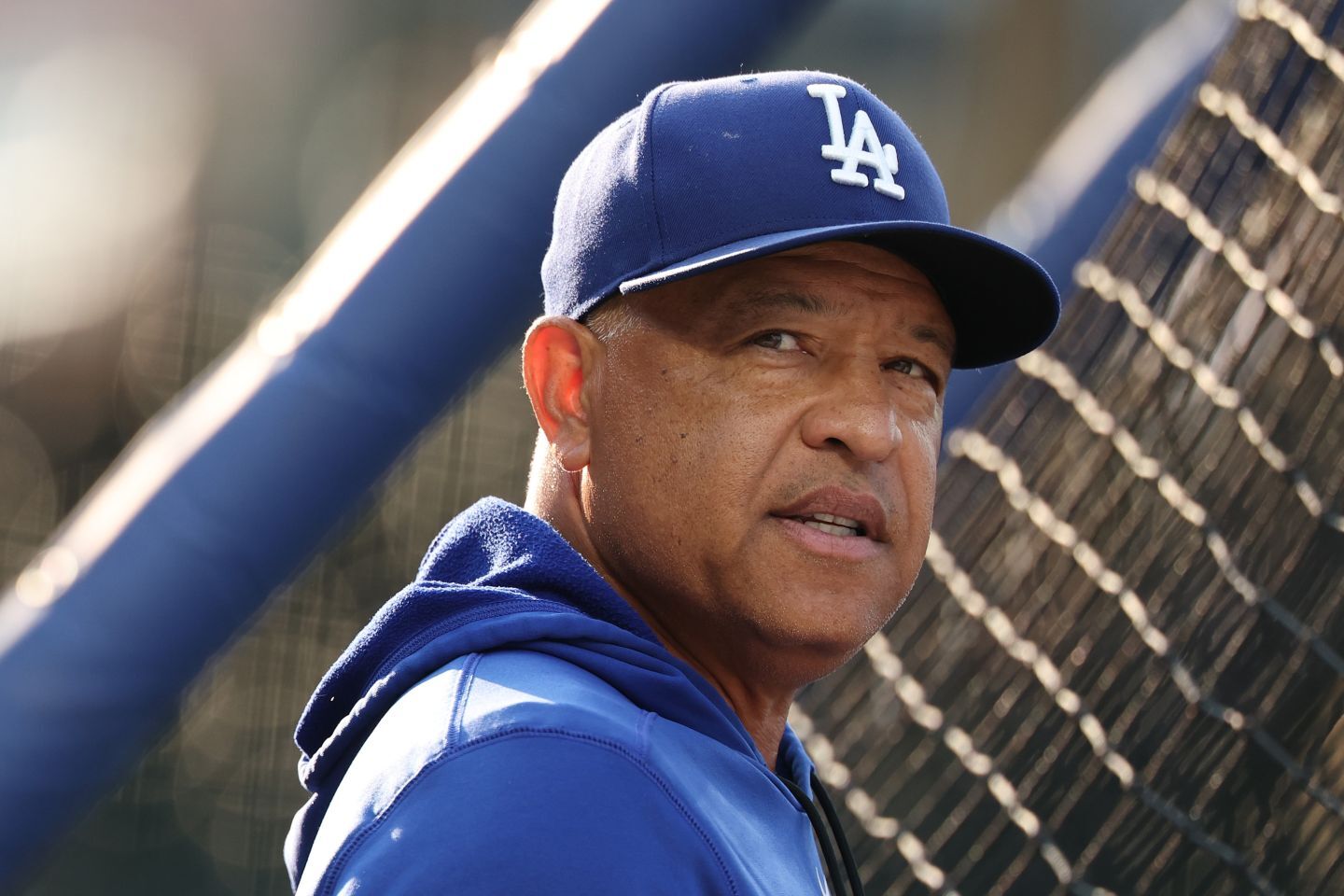 ドジャースを率いるロバーツ監督。チームを地区優勝に導いた。(C) Getty Images