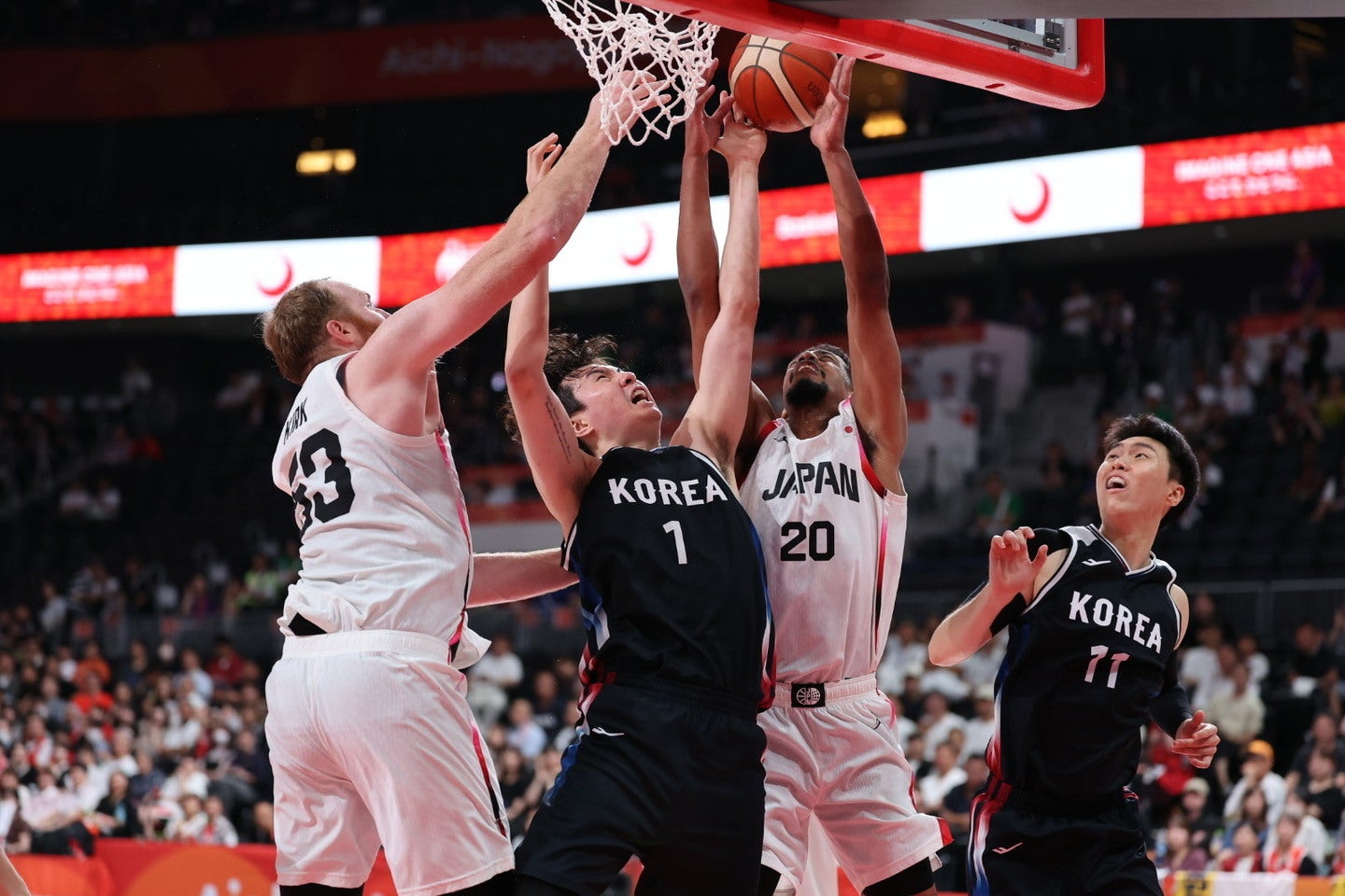 日本は韓国との決勝で惜しくも敗れ、史上初の金メダルを逃した。写真：梅月智史（THEDIGEST写真部）