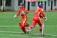 クリケット中国代表が１試合もせず大会を去ることになった。(C)Getty Images