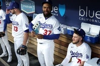 地元メディアがテオスカー・ヘルナンデス（中）ら３選手の退団を予想した。(C)Getty Images