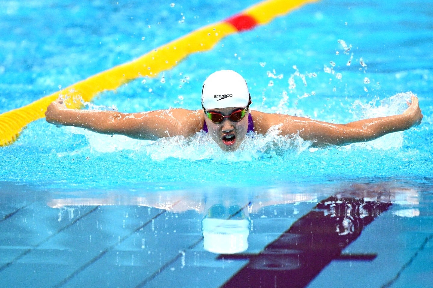 中国の于子迪が女子200m個人メドレーで金メダルを獲得した。(C)Getty Images