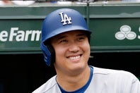 現地23日のパドレス戦での復帰も囁かれるドジャースの大谷翔平。（C）Getty Images