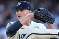 今夏のトレード期限直前にタイガースからドジャースに移籍したスクーバル。今オフにFAとなるため、その去就に注目が集まっている。(C)Getty Images