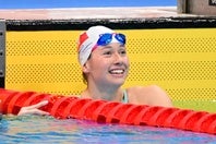 女子自由形２冠に輝いた香港のシボーン・ホーヒー。(C)Getty Images