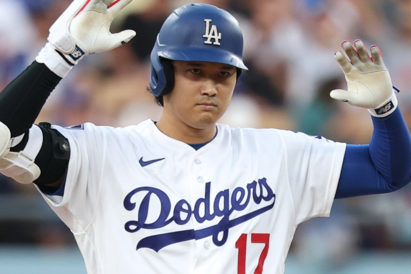 負傷者リストから復帰したドジャースの大谷翔平。(C)Getty Images