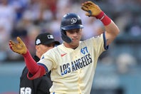 ドジャースからDFAとなり、中日への移籍が決まったライアン・ウォード。（C）Getty Images