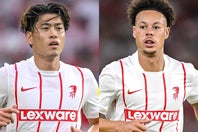 ともにフライブルク２年目を迎えている24歳の鈴木（左）と、23歳のシェルハント（右）。(C)Getty Images