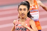 女子10000メートルに出場した田中。写真：梅月智史（THE DIGEST写真部）