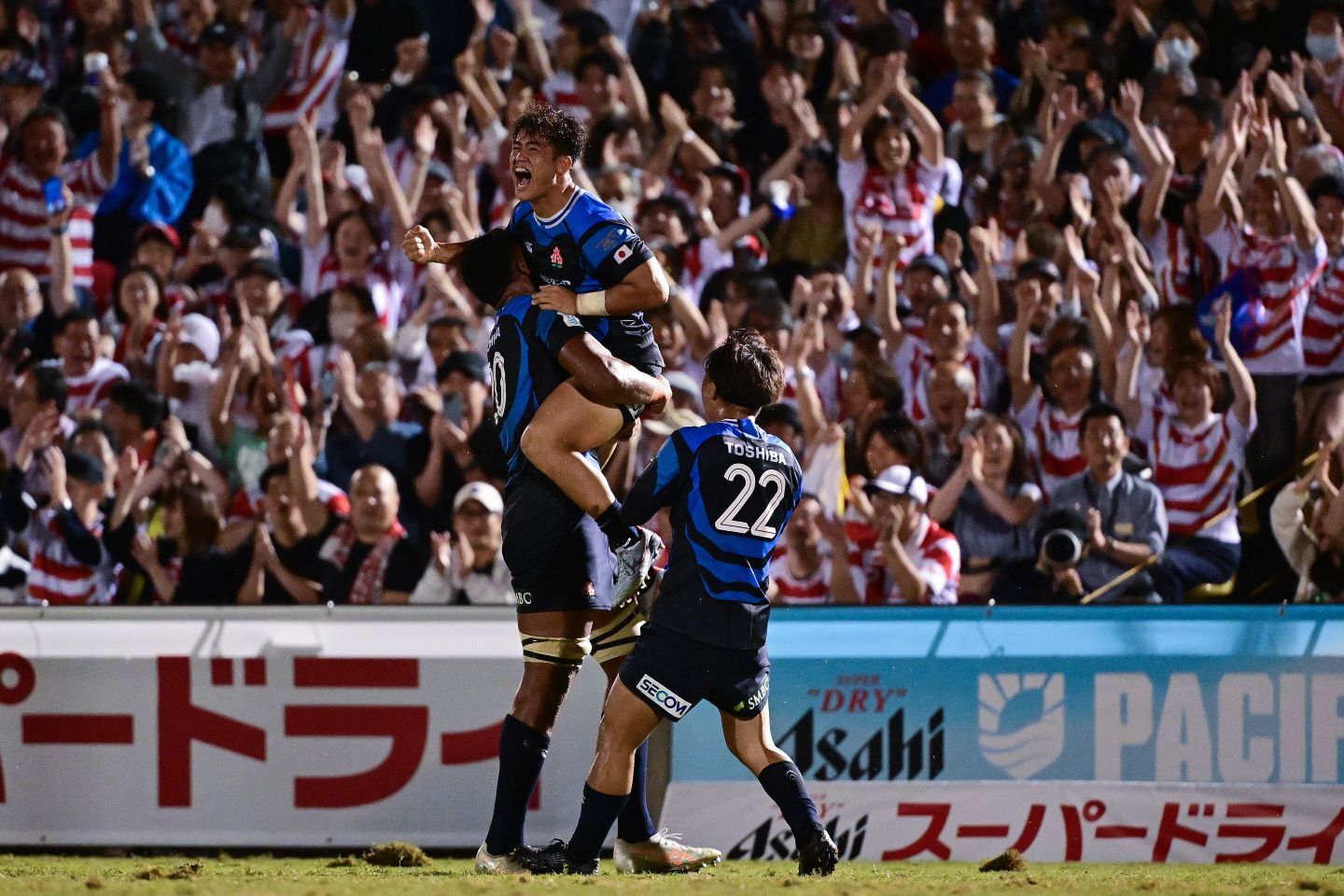 日本は強豪フィジーを決勝で破り、７大会ぶりのPNC優勝を決めた。(C) Getty Images