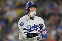 ロサンゼルス・ドジャースの大谷翔平。(C) Getty Images