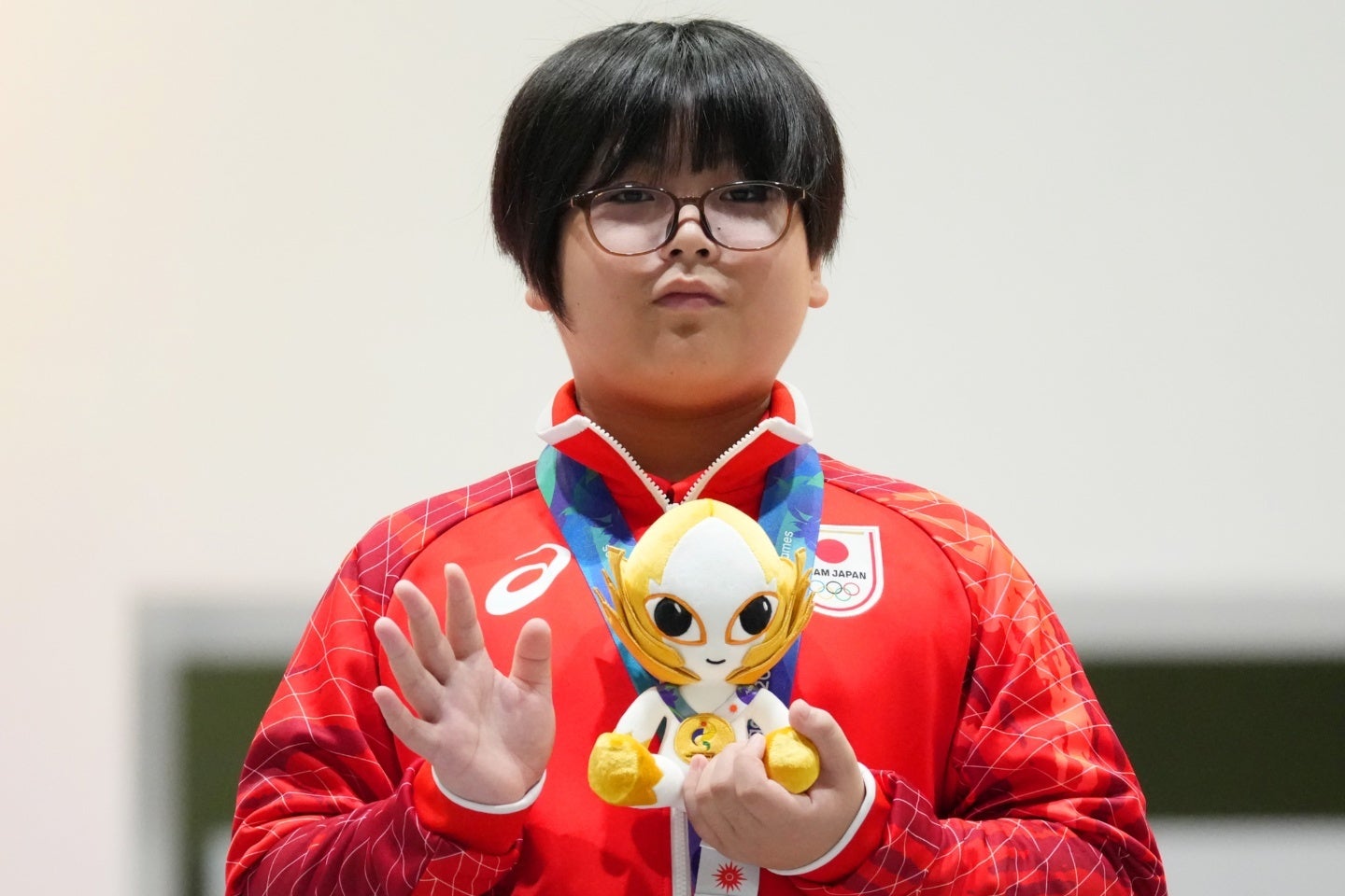 eスポーツ「ぷよぷよ」で金メダルに輝いた小学５年生の栗原悠輝。(C)Getty Images