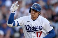 現地23日のパドレス戦から復帰した大谷。ユニホームの売上は４年連続１位となった。(C)Getty Images