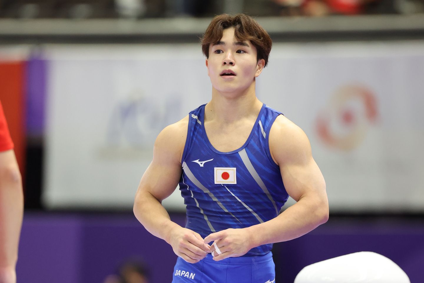 世界選手権でのリベンジを誓った岡。悔しさの残る大会になったと想いを明かした。写真：梅月智史（THE DIGEST写真部）