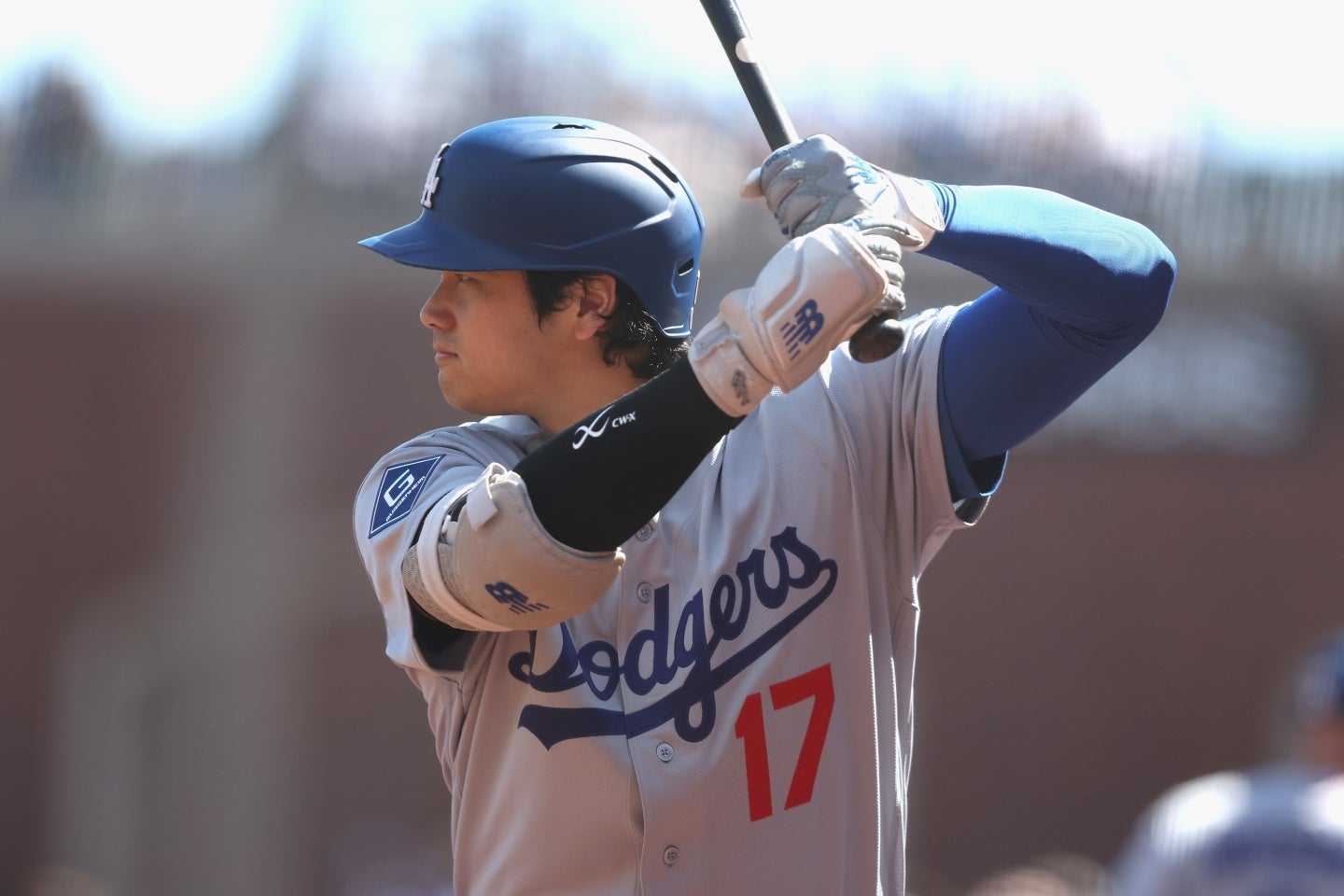 ２番・DHで出場した大谷は５打数１安打だった。(C)Getty Images