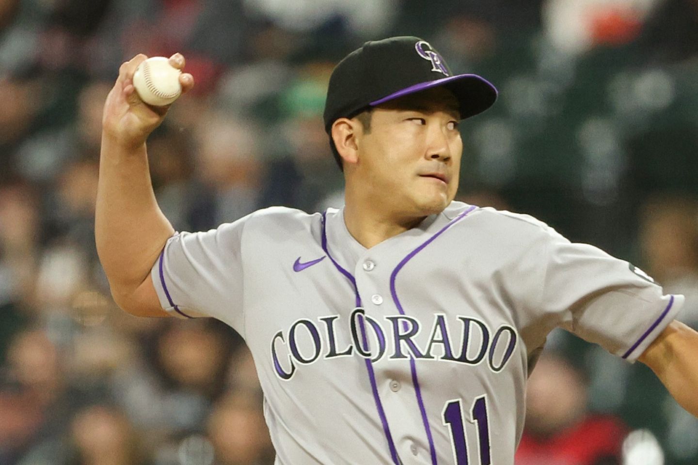 菅野が今季最後の先発登板。村上に２発を浴びた。(C)Getty Images
