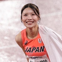 女子100メートル障害で銀メダルを獲得した中島ひとみ。写真：梅月智史（THEDIGEST写真部）