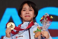 現在は日本代表の女子強化本部長を務める村上茉愛さん。(C)Getty Images
