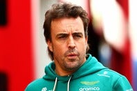 2027年もアストンマーティンからF1へ参戦すると発表したアロンソ。(C)Getty Images