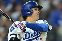 レギュラーシーズン最終盤に負傷者リストから復帰した大谷は、ポストシーズンでどのような打撃を見せるのか。(C)Getty Images