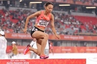 女子3000m障害で５位だった齋藤。写真：梅月智史（THE DIGEST写真部）