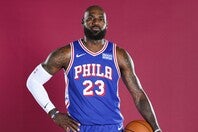 スター選手が揃うなか、レブロンはシクサーズでどのような役割を担うのか。(C)Getty Images