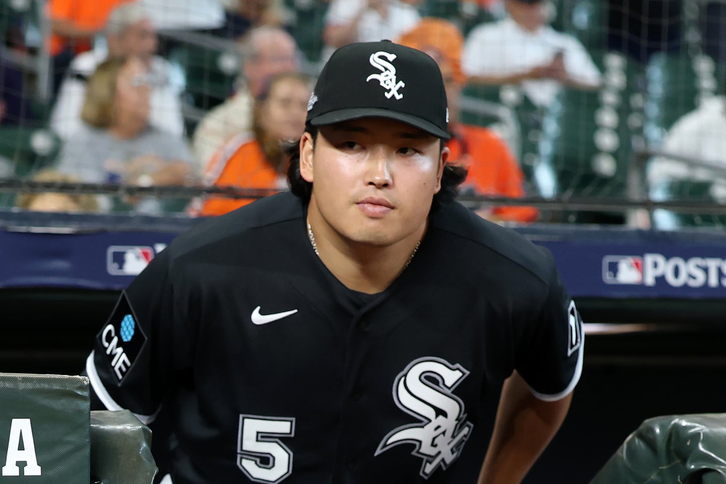 シカゴ・ホワイトソックスの村上宗隆。(C)Getty Images
