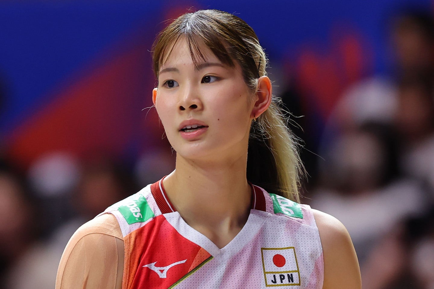 バレーボール女子日本代表の北窓絢音。写真：梅月智史（THEDIGEST写真部）