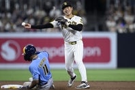 渡米１年目、思うような結果を残せなかったパドレスのソン・ソンムン。(C)Getty Images