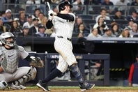 レッドソックス戦で大活躍したヤンキースのライス。(C)Getty Images