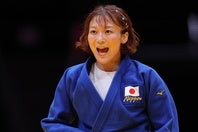女子52キロ級で銅メダルを獲得した藤城心。写真：梅月智史（THE DIGEST写真部）