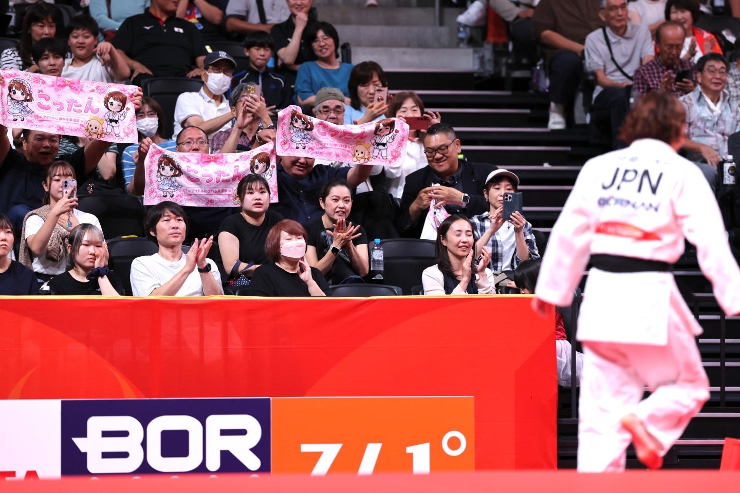 女子52キロ級で銅メダルを獲得した藤城心。写真：梅月智史（THE DIGEST写真部）