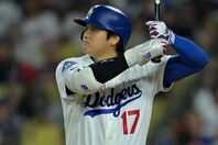 普段とは異なるルーティンで調整を進めているドジャースの大谷。(C)Getty Images