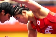 62㎏級の決勝に登場した尾﨑野乃香。(C) AINAGOC