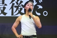 井上との再戦でダウンを奪ったが判定負けした那須川。写真：永島裕基